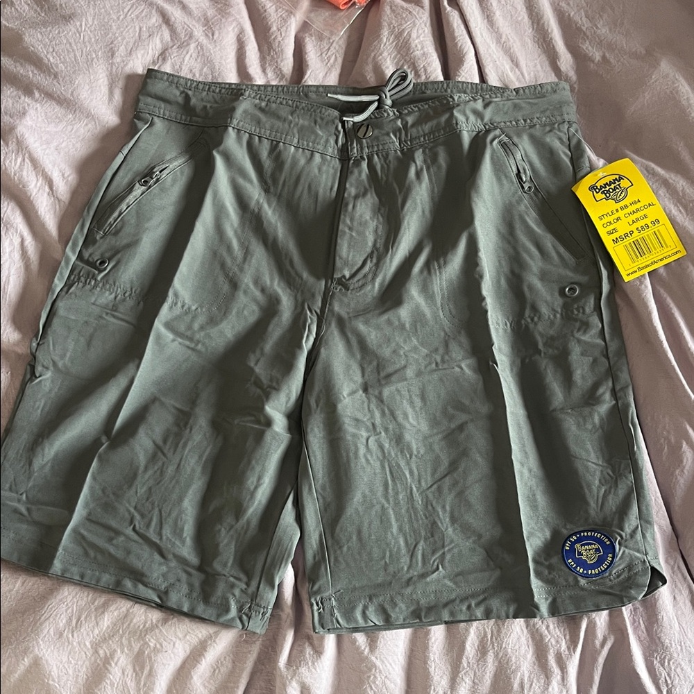 Banana Boat Men's charcoal hybrid Shorts